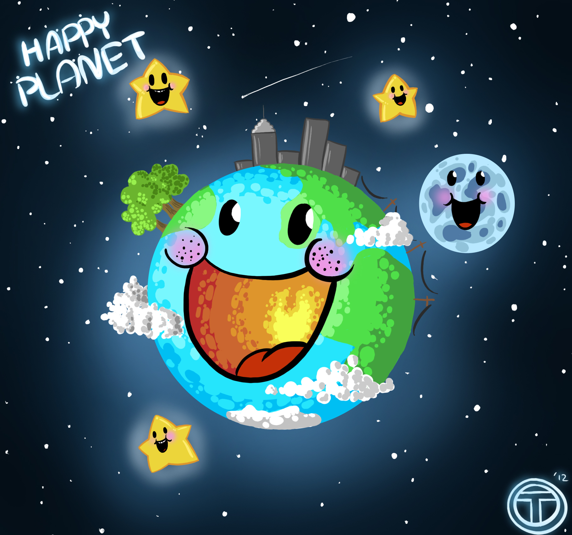 Little Happy planet Earth