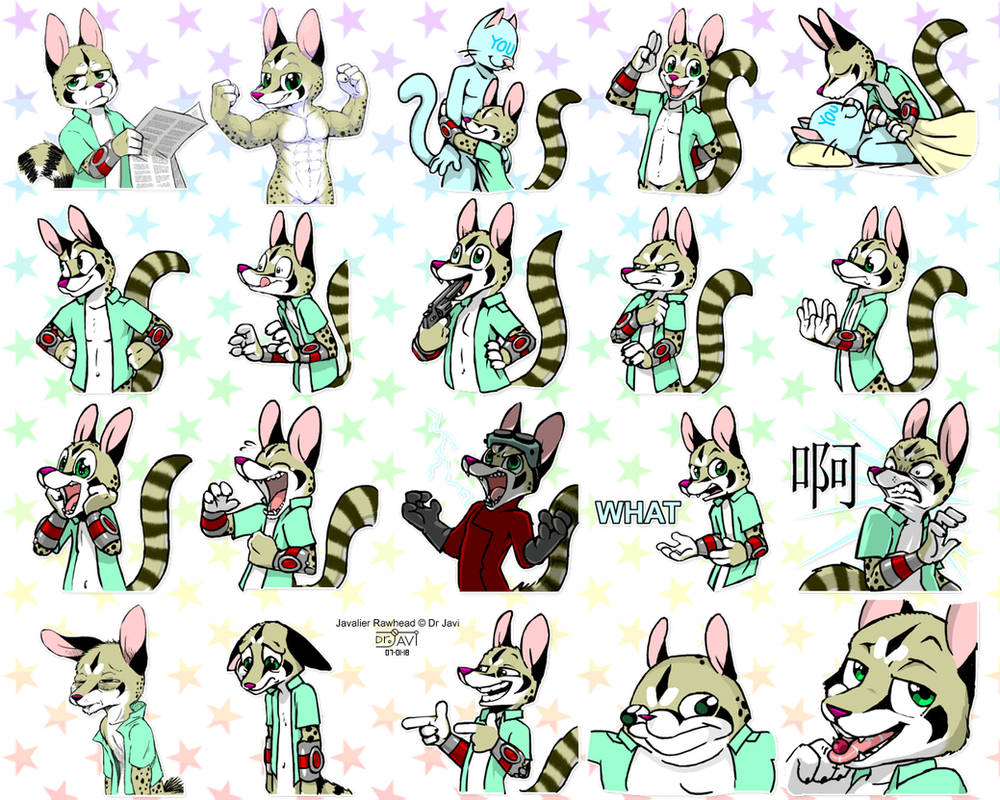 Telegram sticker pack by DrJavi on DeviantArt