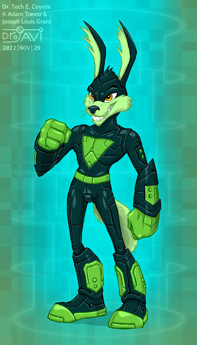 Tech E. Coyote by DrJavi on DeviantArt