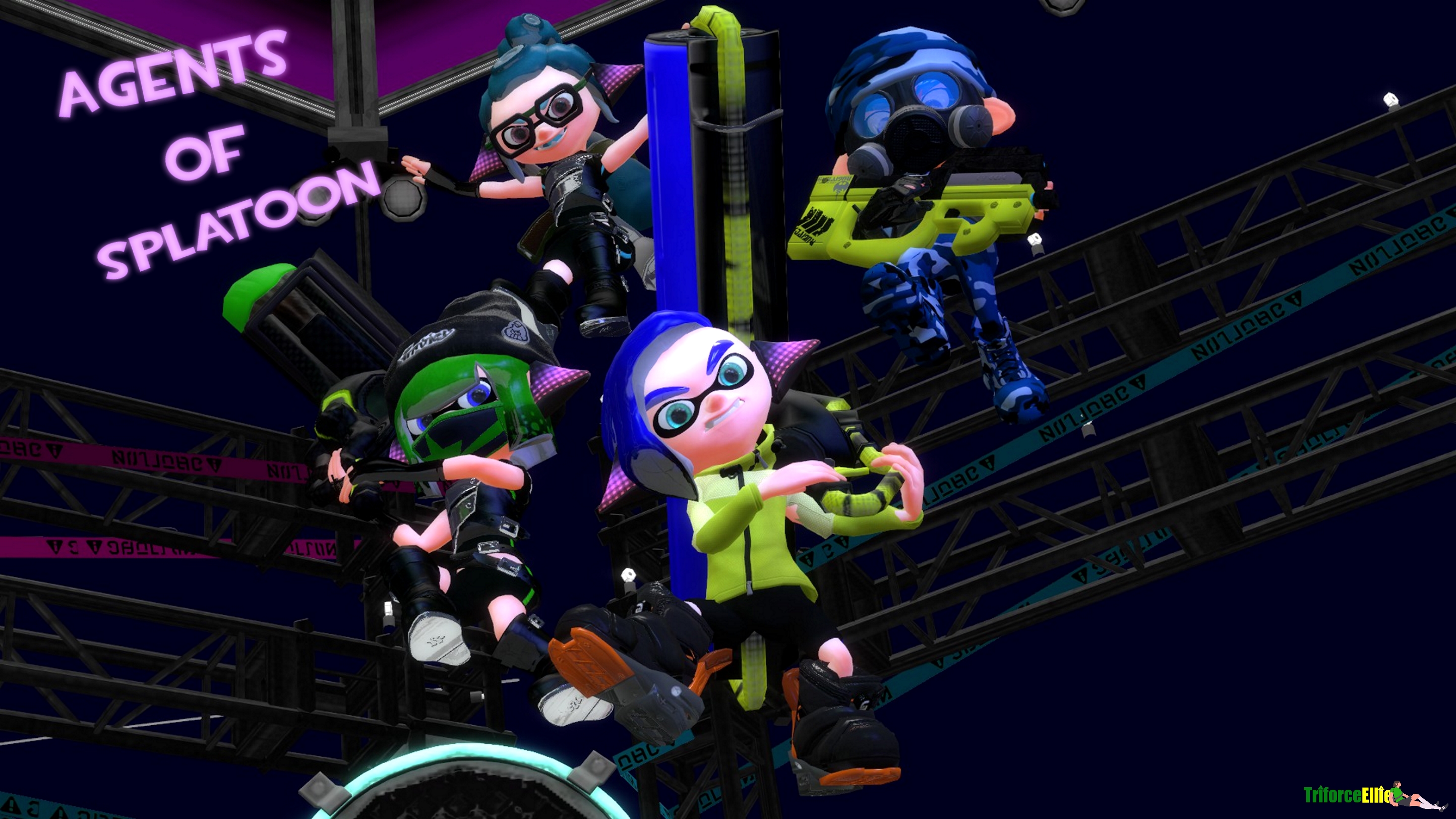 Splatoon Agent Animation Agents of Splatoon by TriforceEllie on DeviantArt