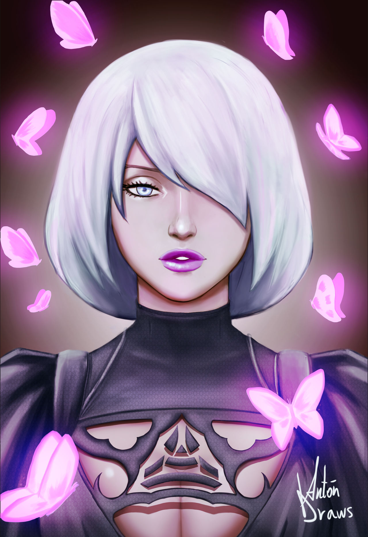 2B - NieR: Automata by Anton-draws on DeviantArt