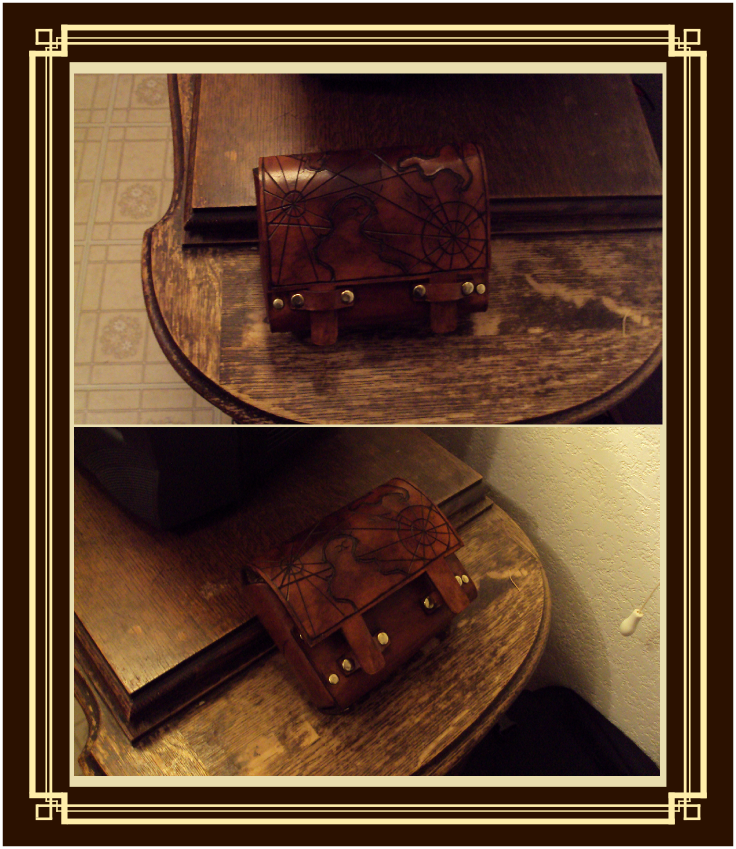 Steampunk Map Case