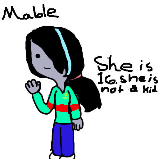 Mable by artboyangelo on DeviantArt