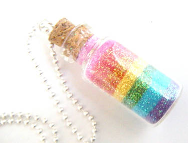 Rainbow Glitter in Bottle