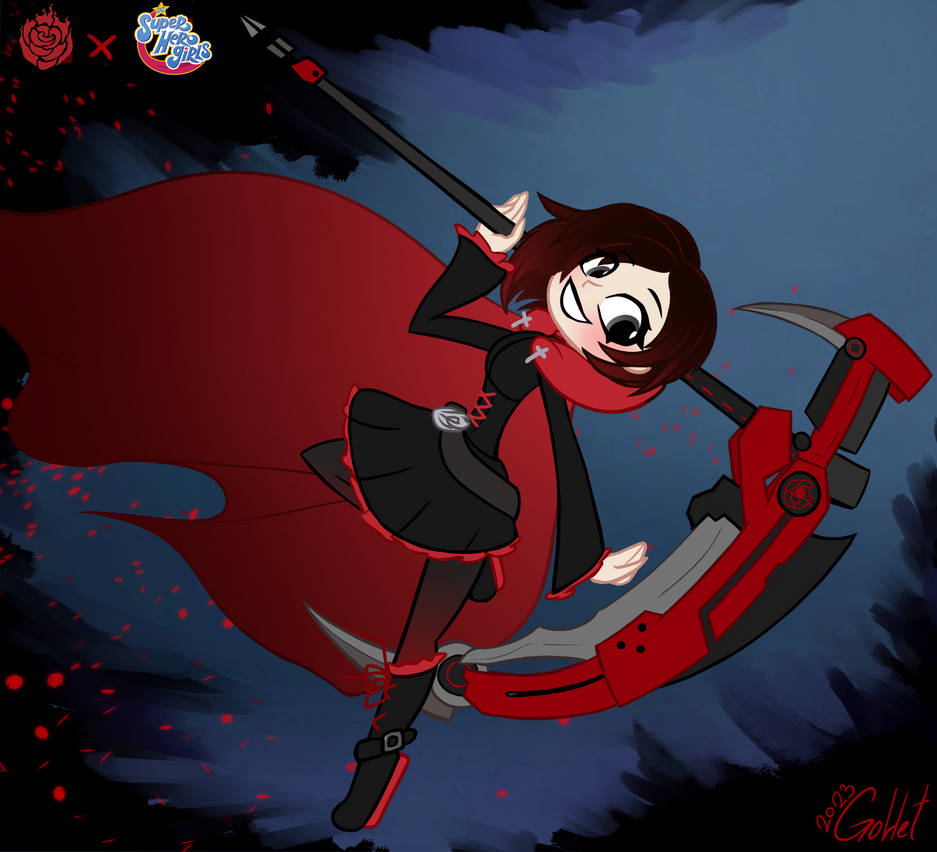 Ruby Dc With Ruby Rose in DC SuperHero Girls! by GoHet on DeviantArt