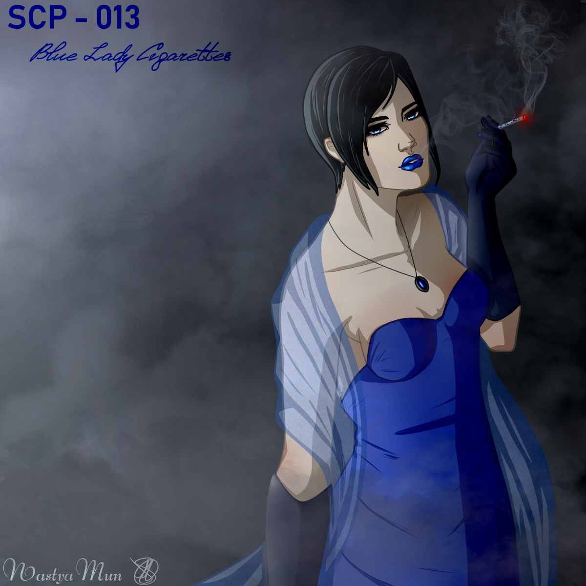 cigarette scp SCP-4999 : Someone to Watch Over Us : Keter : Uncontained SCP-013 Blue Lady Cigarettes, SCP
