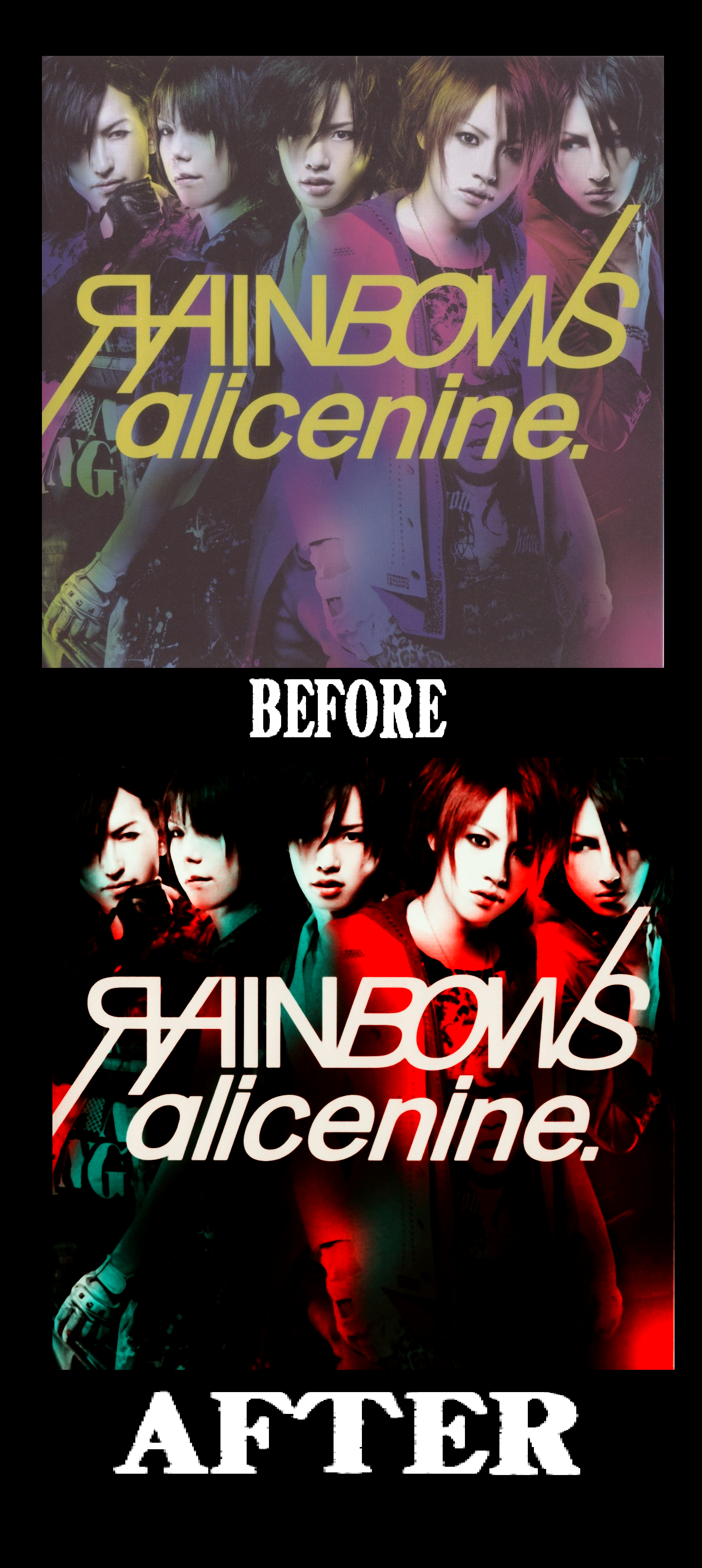 Alice Nine - Before - After