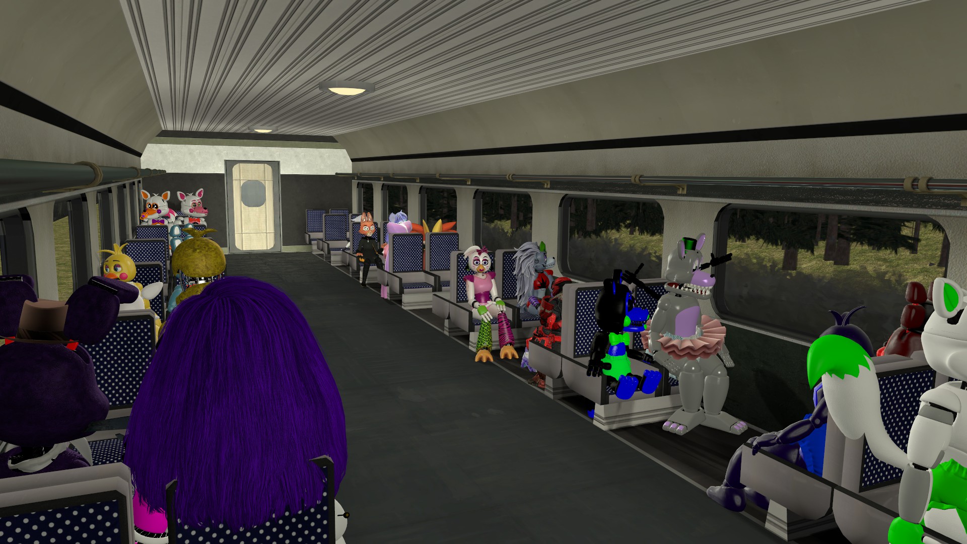 Riding On the Train by braydenhalo on DeviantArt
