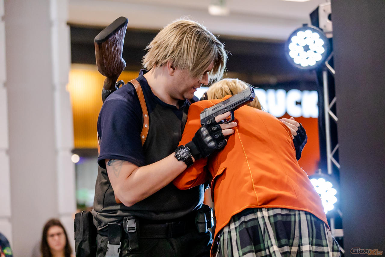 Ashley and Leon | Resident Evil 4 - remake by IrisJovem on DeviantArt