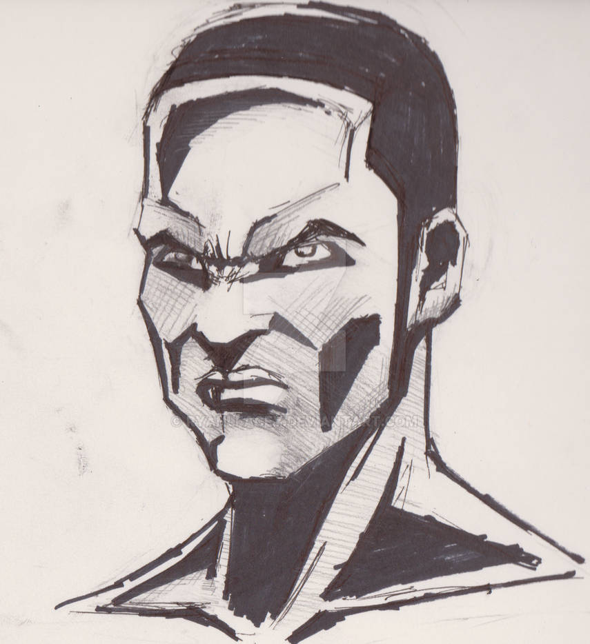 Portrait Rough Pages Extremely rough portrait by RyanLFacey on DeviantArt