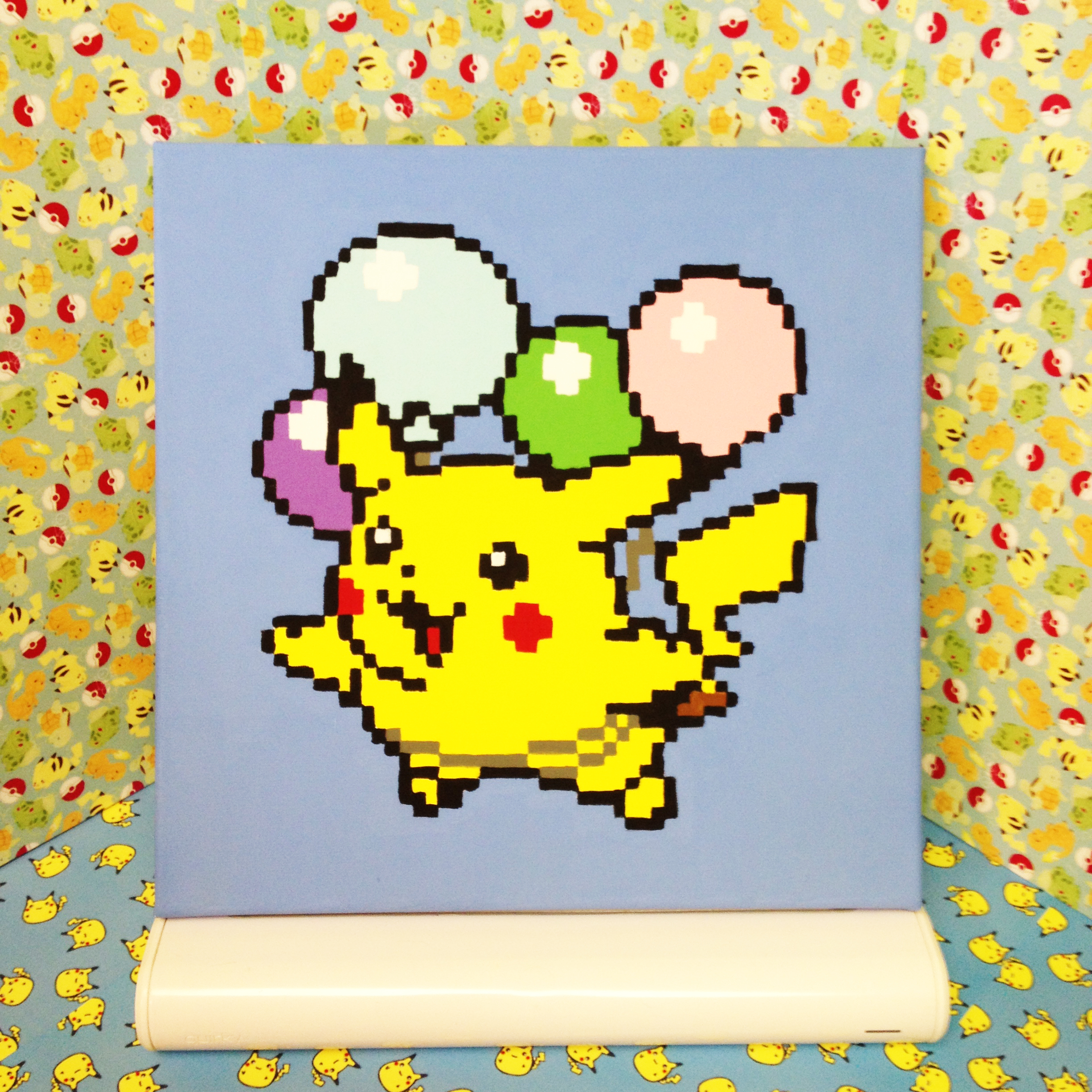 12x12 Pikachu Painting