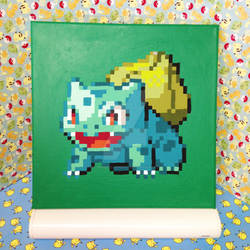 12x12 Bulbasaur Painting