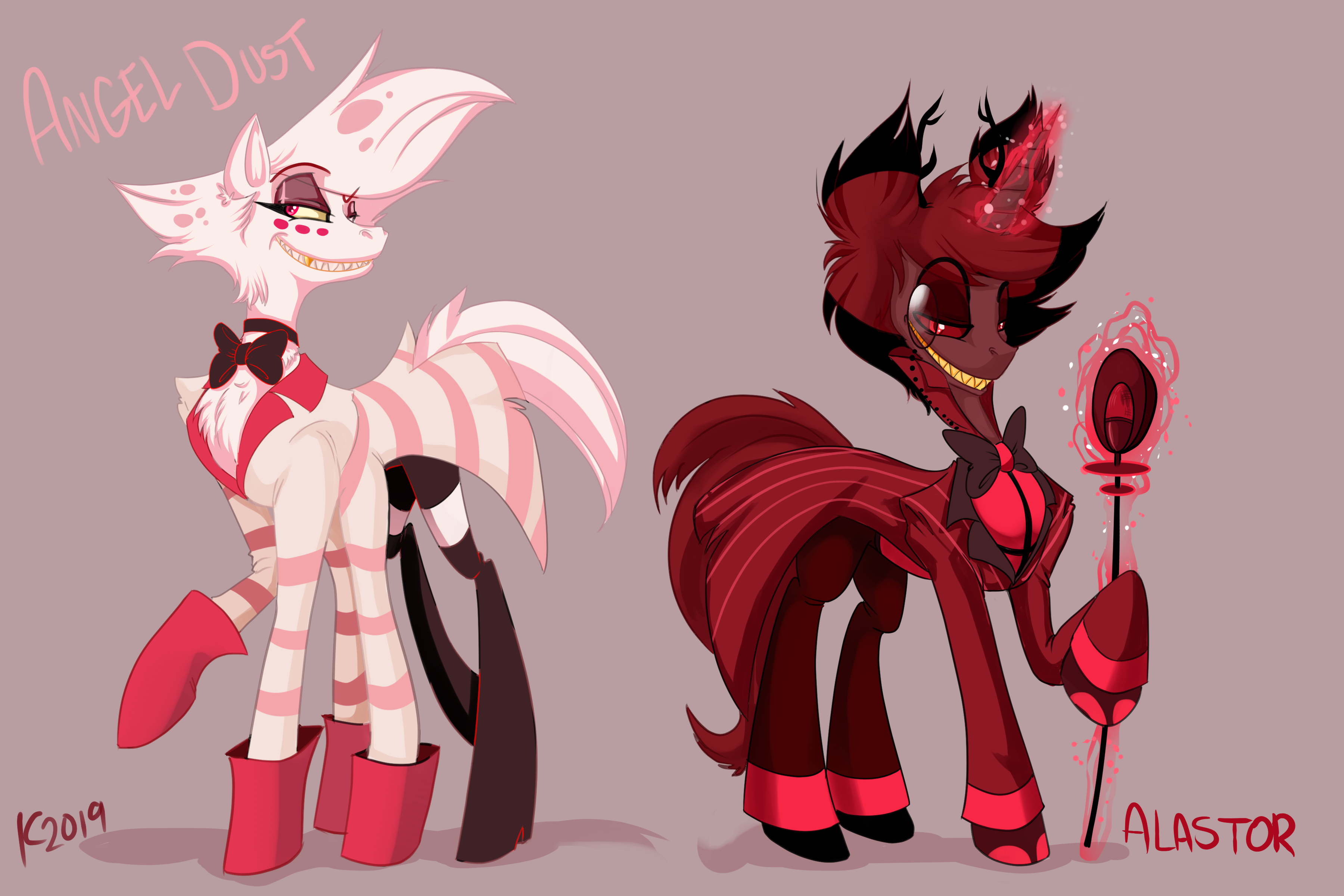 Hazbin Ponies By Moostargazer On Deviantart