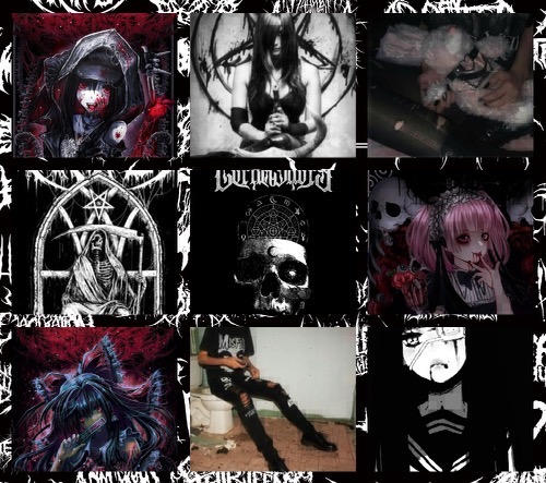 Death Core Style Deathcore moodboard by Crimson-skulls on DeviantArt