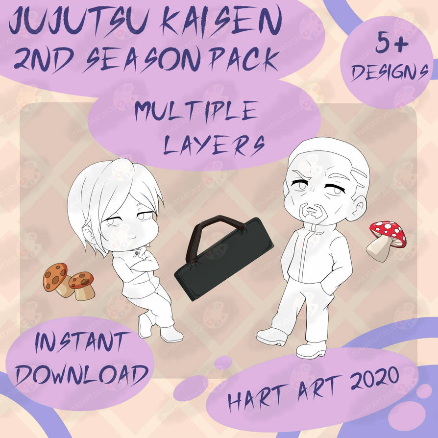 Jujutsu Kaisen season 2 poster by sunartzs on DeviantArt