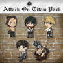 Attack on Titan - Pack 001 - Season 4 - Chibis