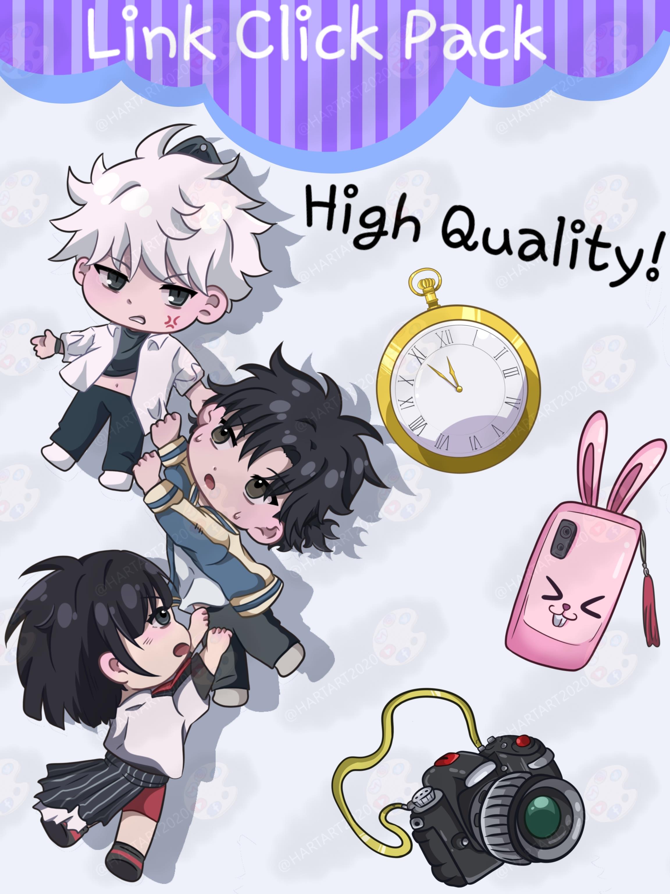 Link Click - Pack 001 - Chibis by HARTART2020 on DeviantArt