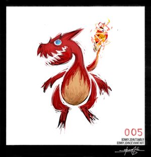 Charmeleon - Pokemon One a Day!