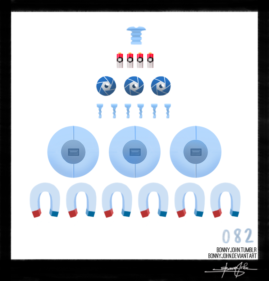 Magneton!  Pokemon One a Day!