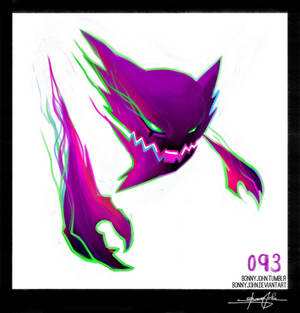 Haunter!  Pokemon One a Day!