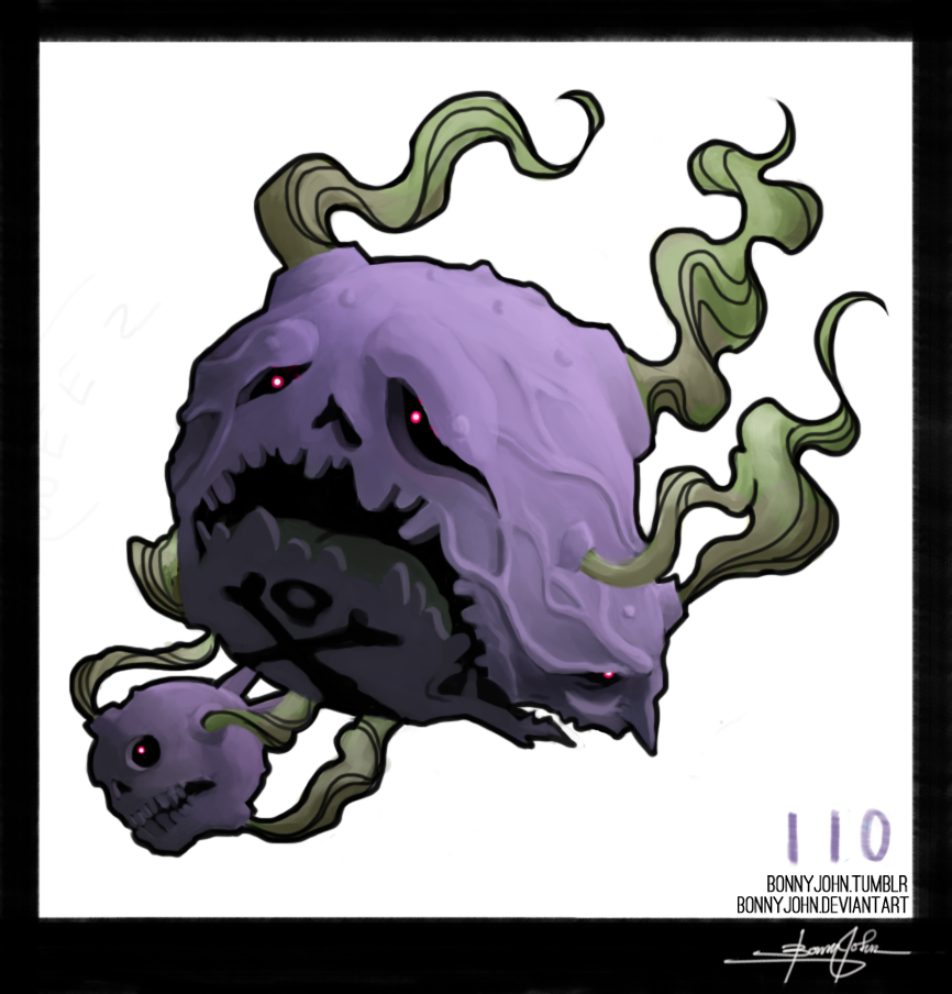 Weezing!  Pokemon One a Day!