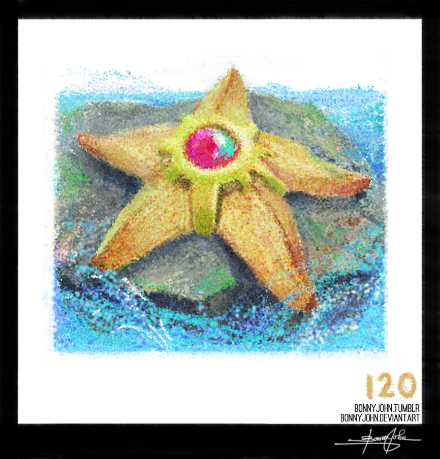 Staryu!  Pokemon One a Day!