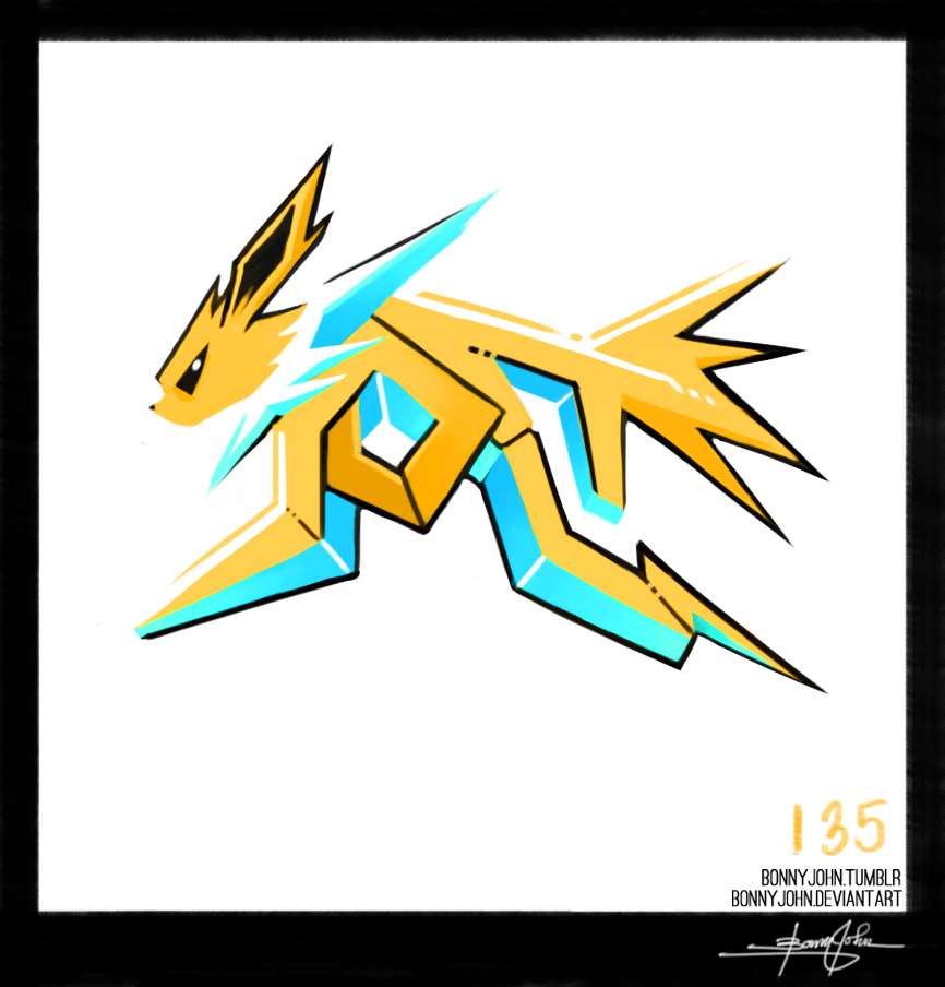 Jolteon!  Pokemon One a Day!