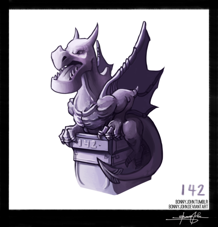 Aerodactyl!  Pokemon One a Day!