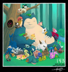 Snorlax!  Pokemon One a Day!