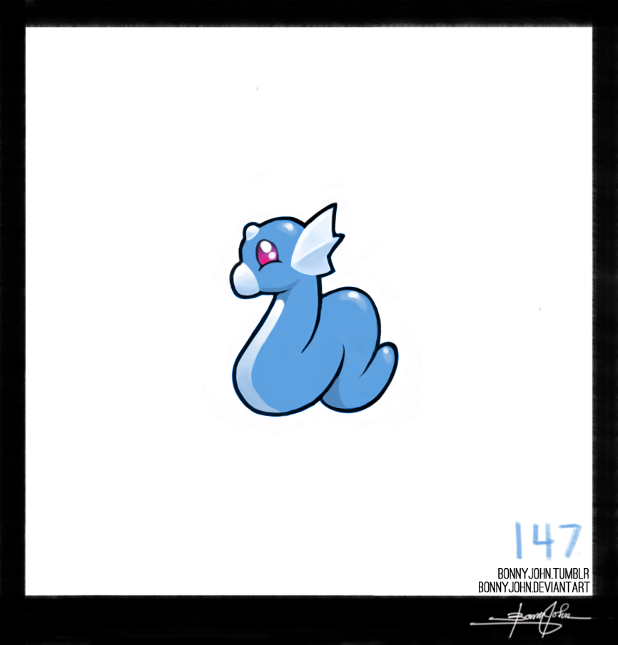 Dratini!  Pokemon One a Day!