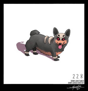 Houndour!  Pokemon One a Day, Series 2!