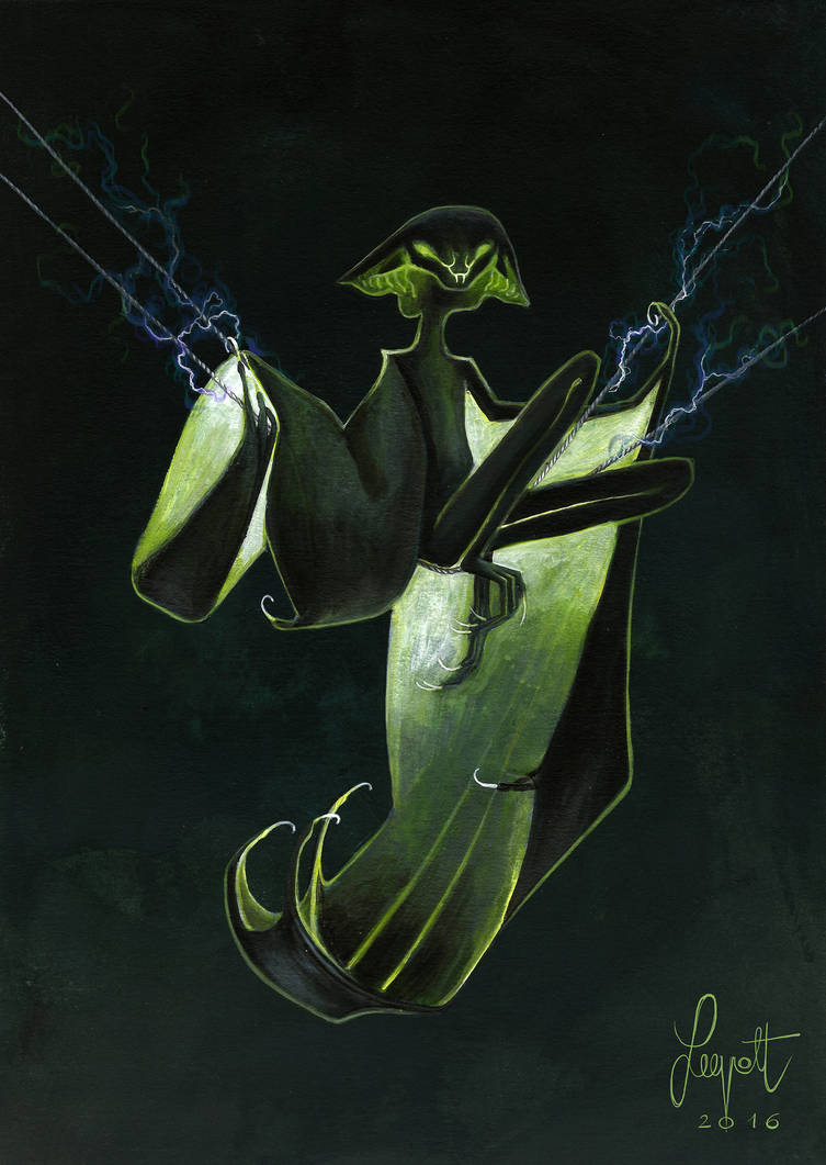 Electric vampire by leevolt on DeviantArt