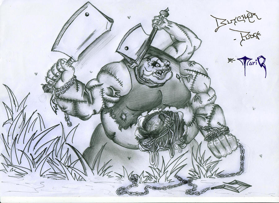 Pudge Draw Dota - Pudge by ToriQ99 on DeviantArt