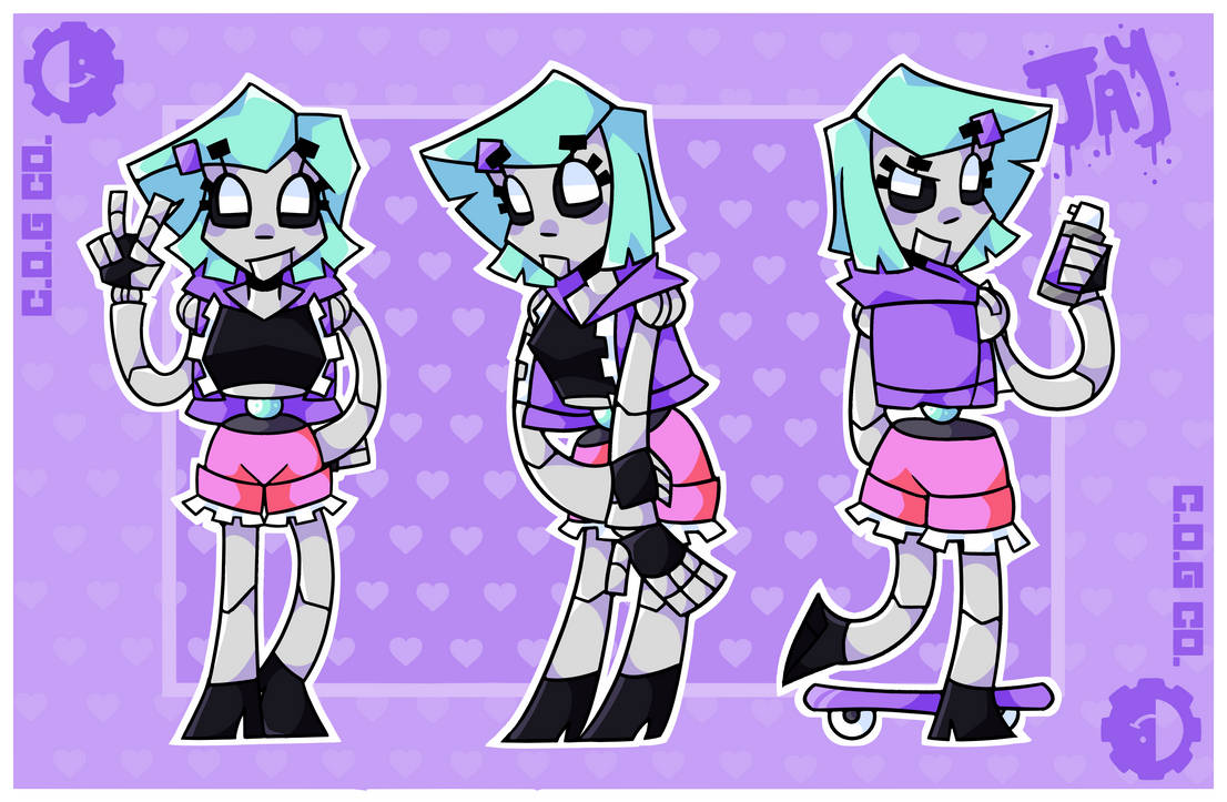 Jay the Rebel Bot by TrickyToonTrove on DeviantArt