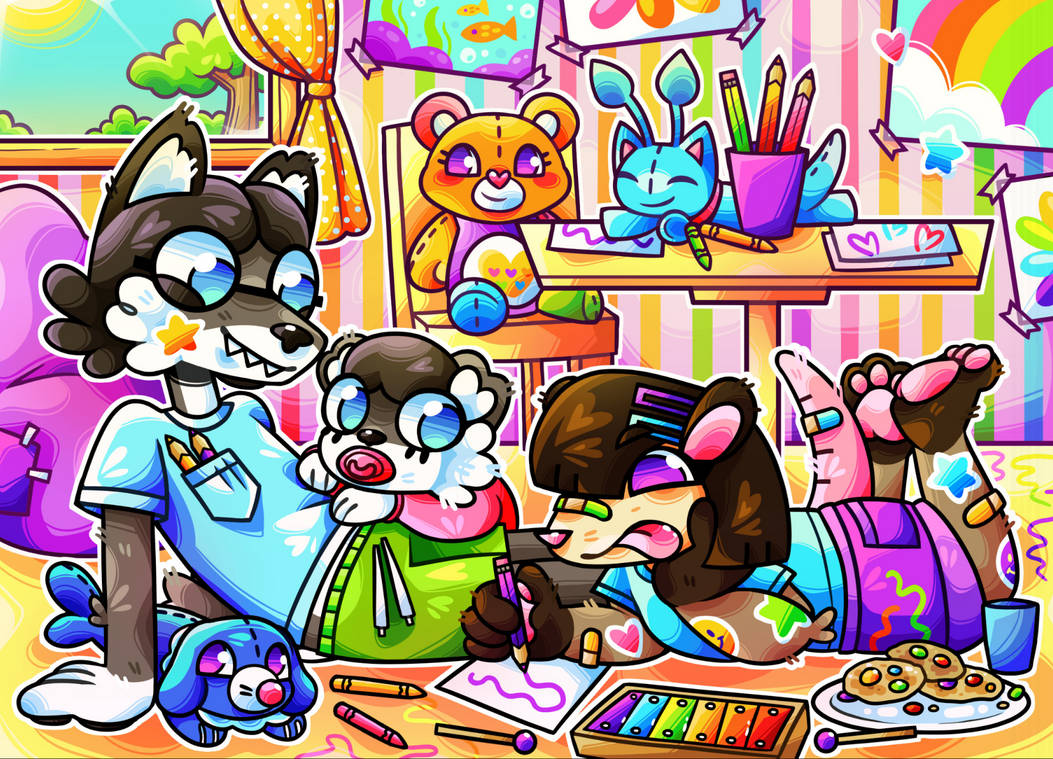 Playdate by TrickyToonTrove on DeviantArt