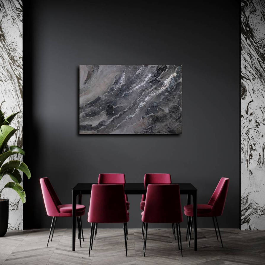 Marble painting in the kitchen by saingreal on DeviantArt