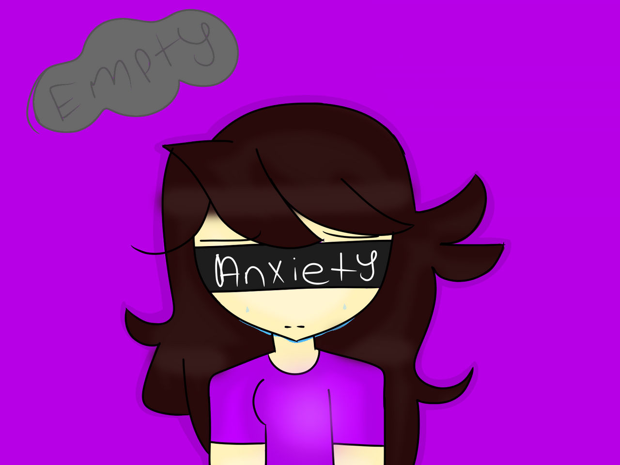 Jaiden animations Anxiety by BBonnie346 on DeviantArt