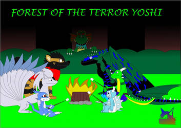 forest of the terror yoshi by lightningthedragon10