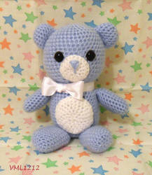 blue teddy bear