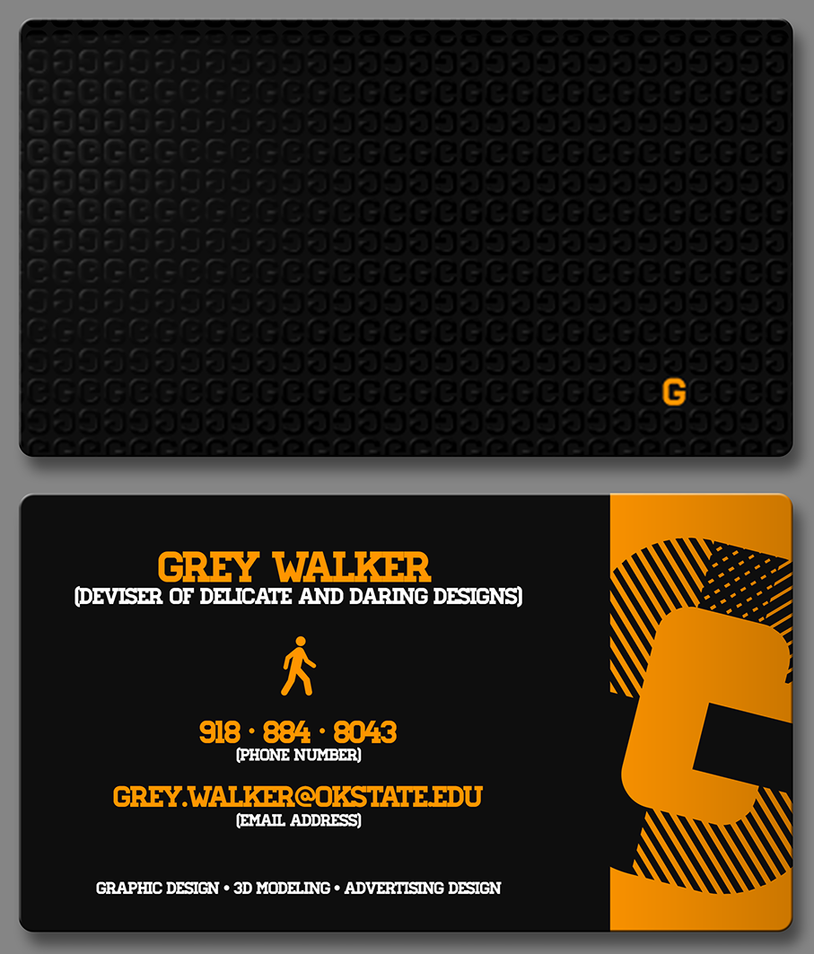 Personal Business Card Design