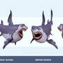 Cartoon Shark 3D Model