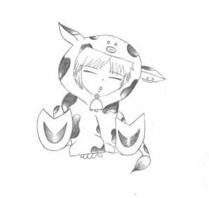 Chibi-cow Haru