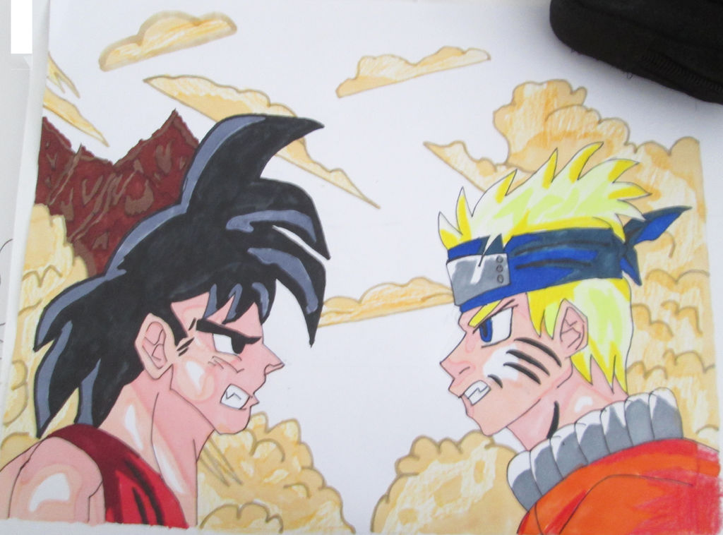 Son Goku VS Naruto Art By Zockerliebe On DeviantArt son-goku-vs-naruto-art-by-zockerliebe-on-deviantart