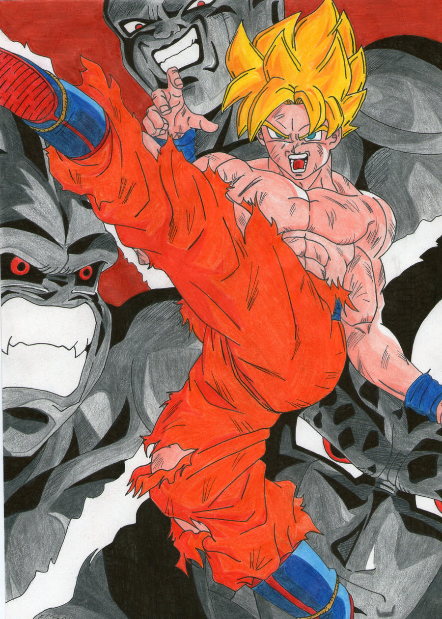 Goku First Rival goku and rivals by elpabloo on DeviantArt