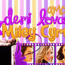 Amo a Demi y Miley Banner