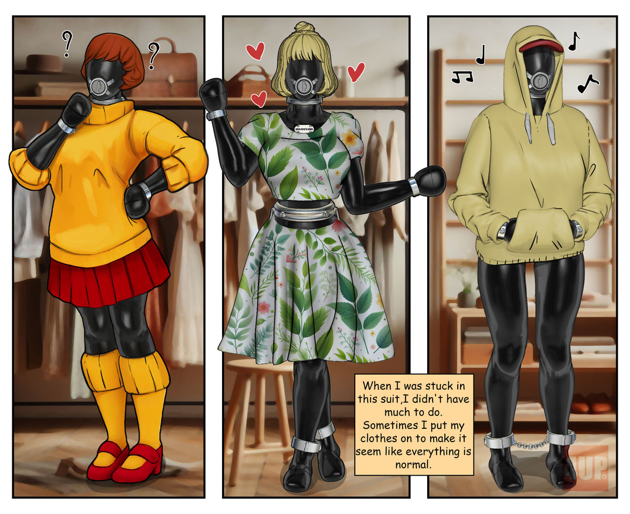 Clothes Control Deviantart Putting on clothes by 4upix on DeviantArt
