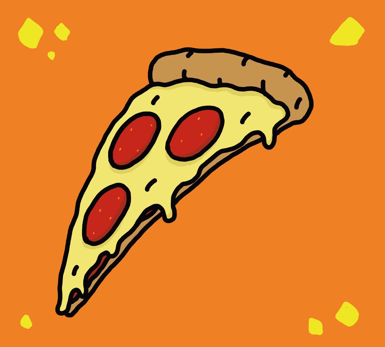 Slice of Cartoon Pizza by smileygoblin on DeviantArt Slice of Cartoon Pizza by smileygoblin on DeviantArt