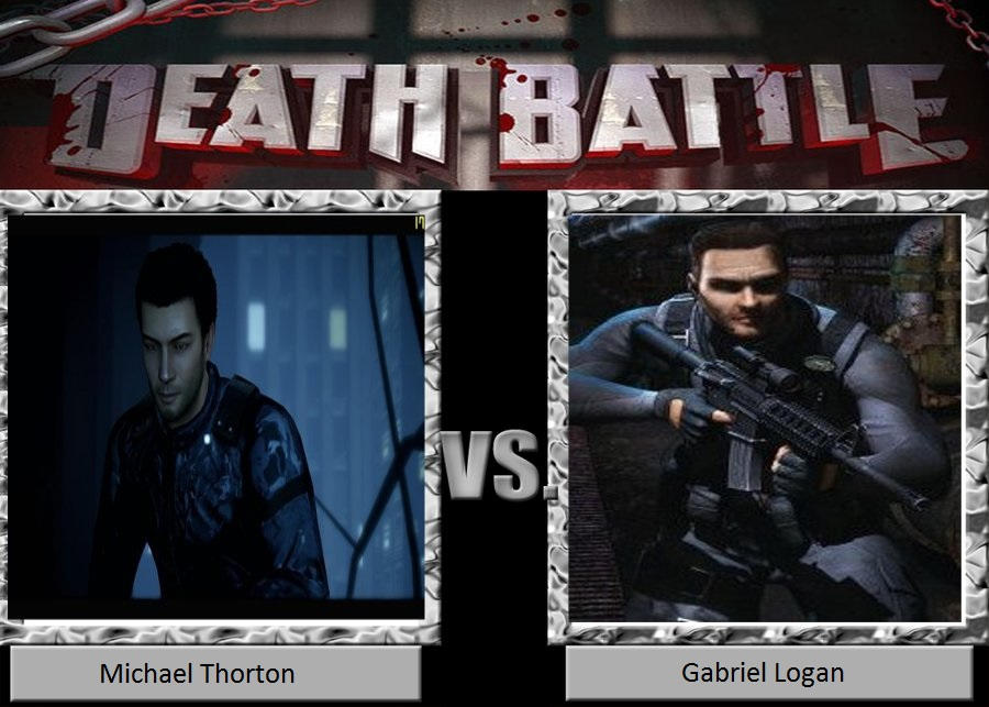 Death Battle Michael Thorton Vs Gabriel Logan By Markusdark77 On
