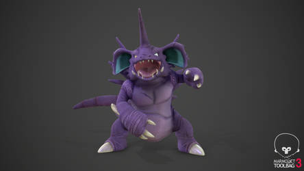 Low Poly Nidoking