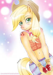 Applejack commission example